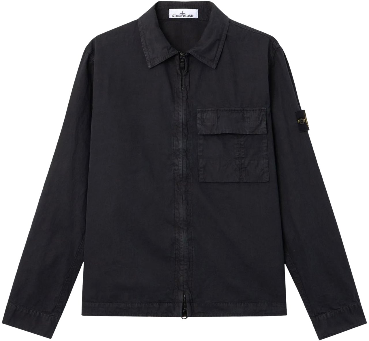 Stone Island Heren Shirts Zwart