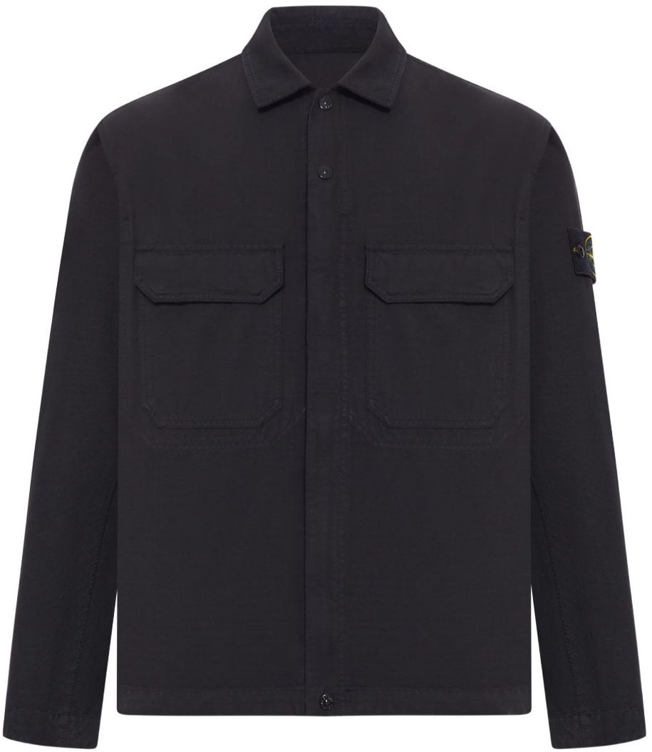 Stone Island Shirts Black Zwart