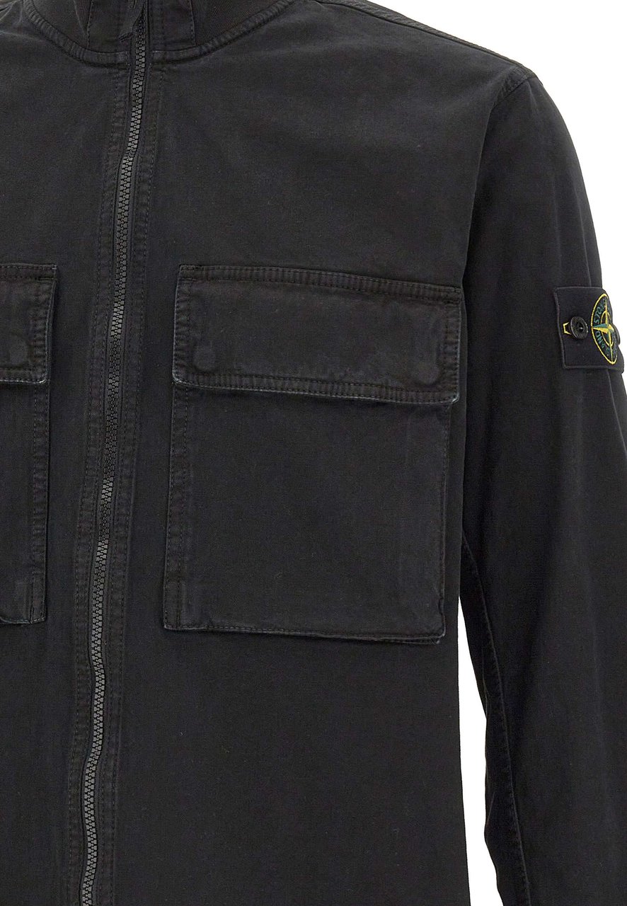 Stone Island Jackets Black Zwart