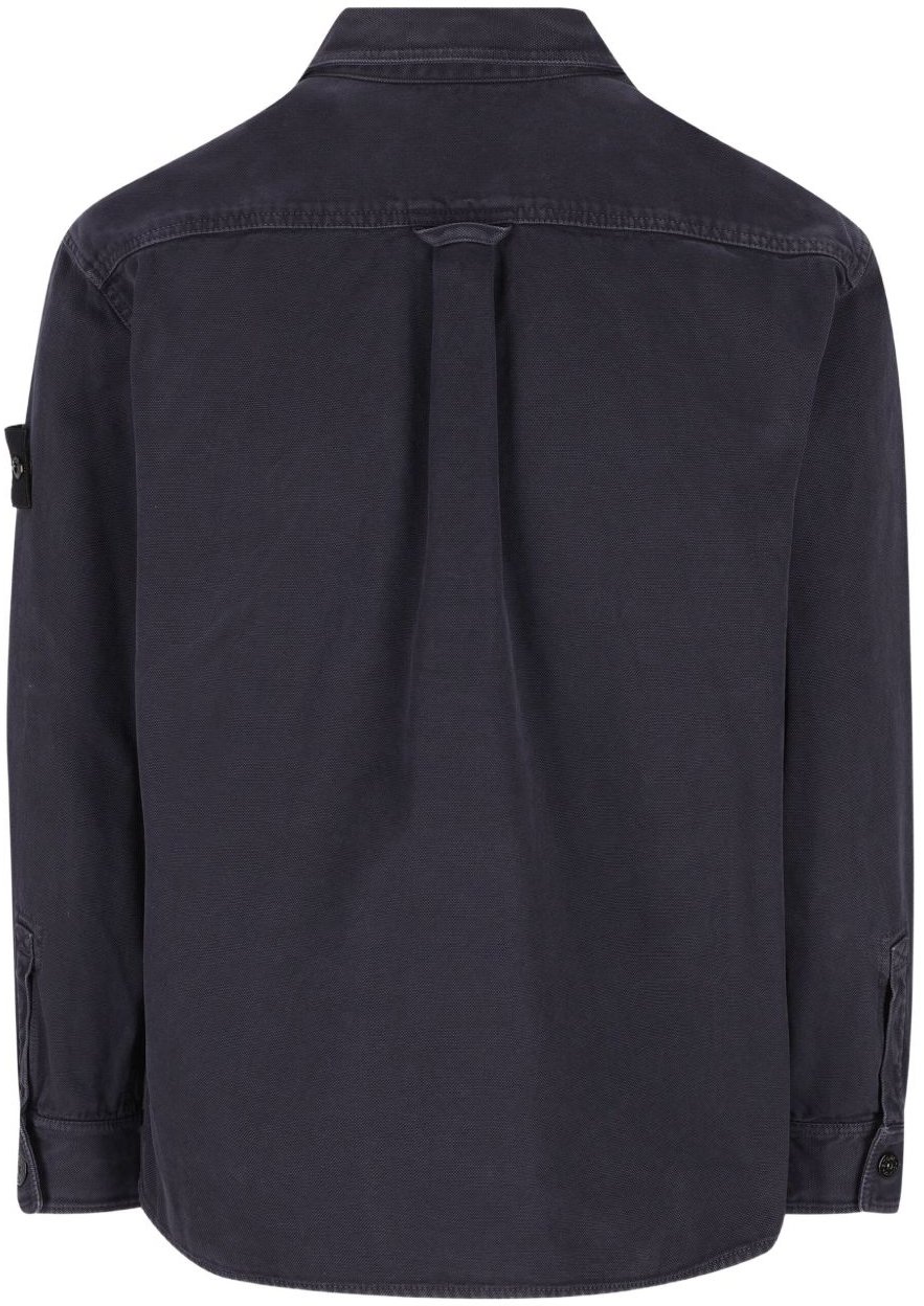 Stone Island Shirts Blue Blauw