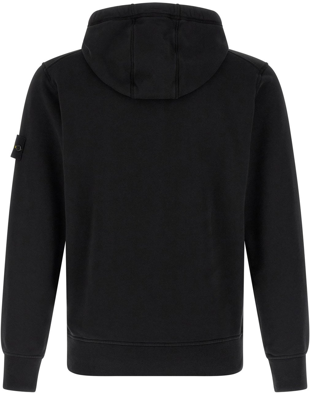 Stone Island Black Cotton Sweatshirt Zwart