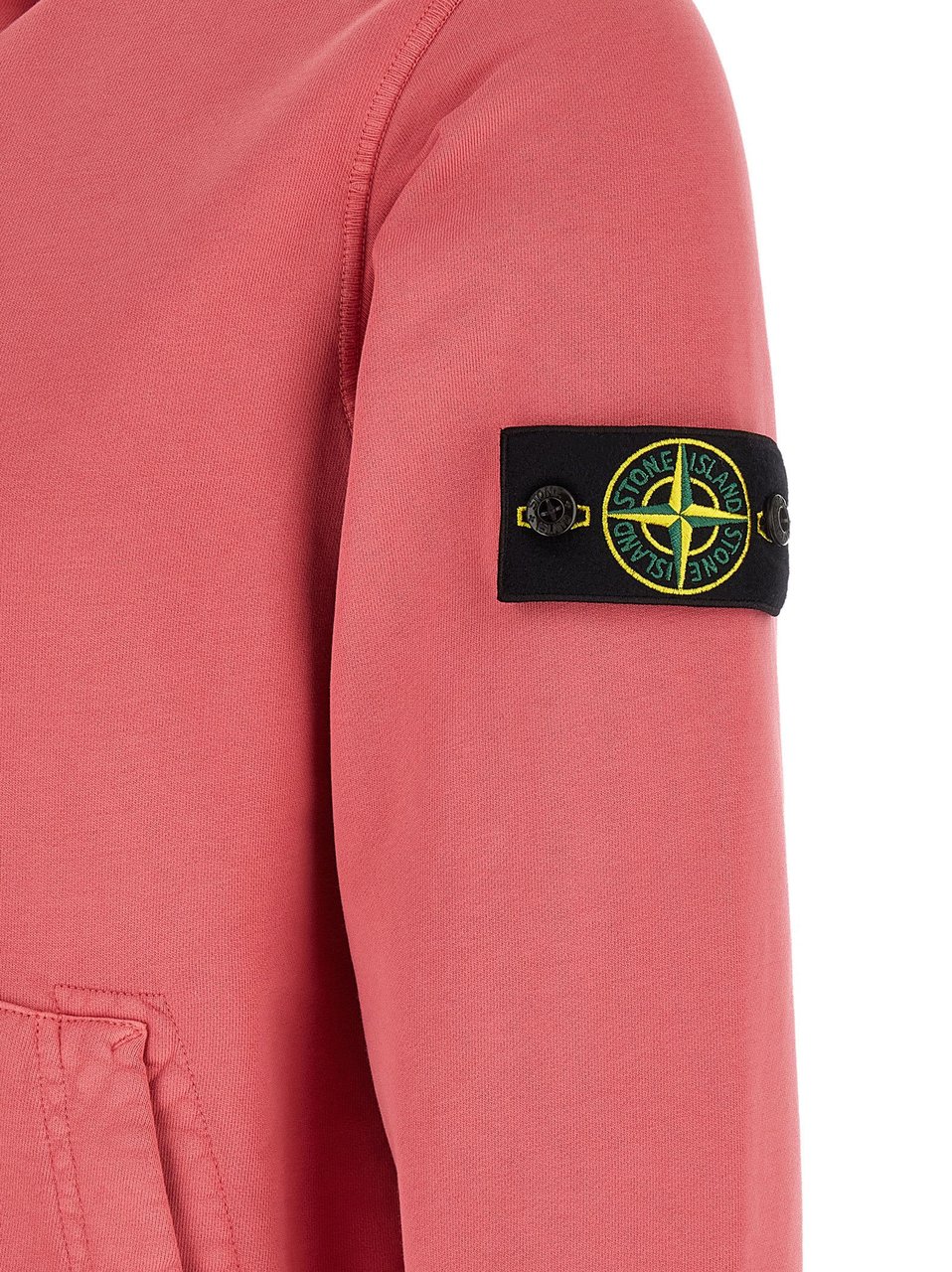 Stone Island Multicolor Cotton Sweatshirt Roze