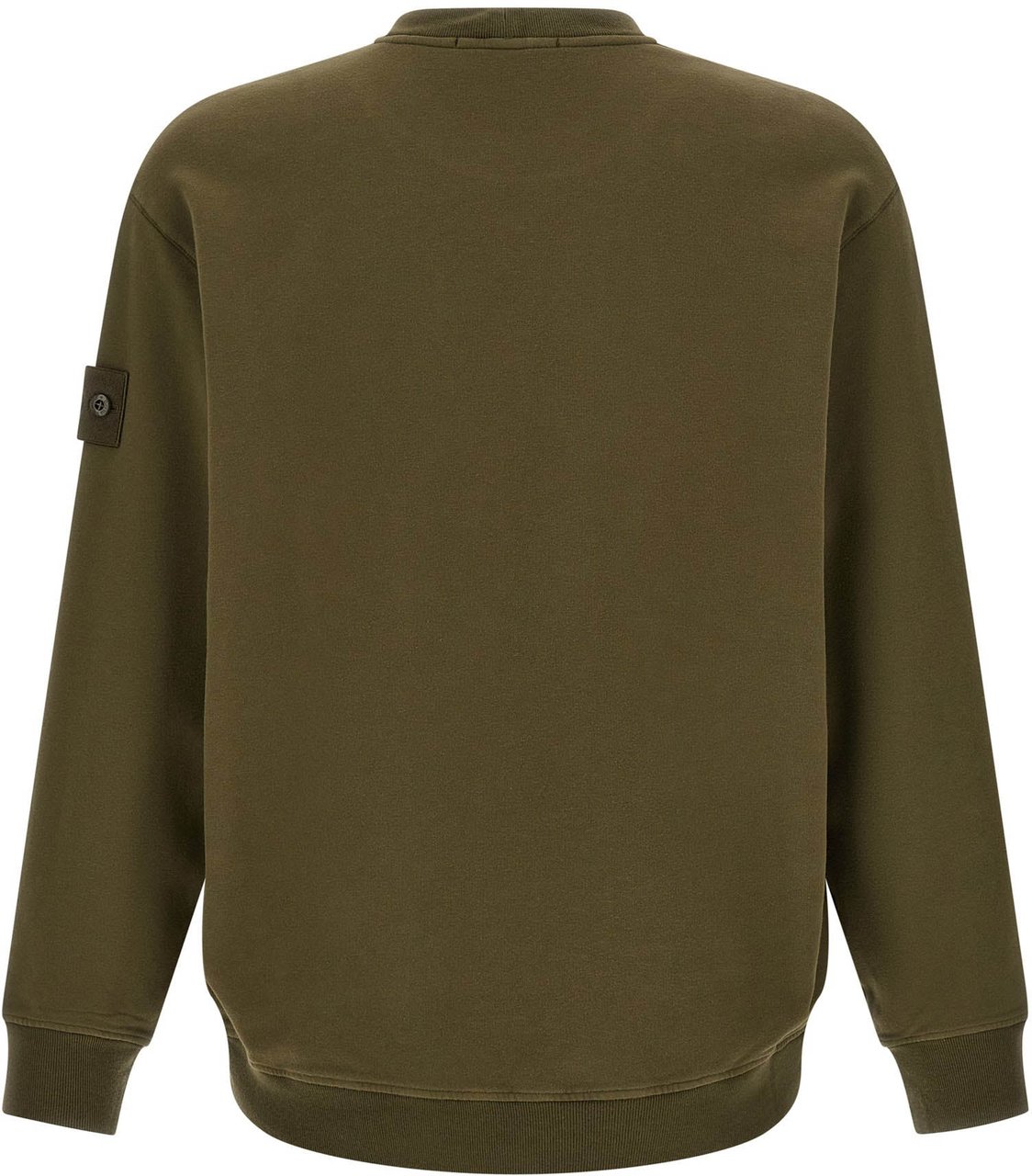 Stone Island Bicolor Cotton Sweatshirt Bruin