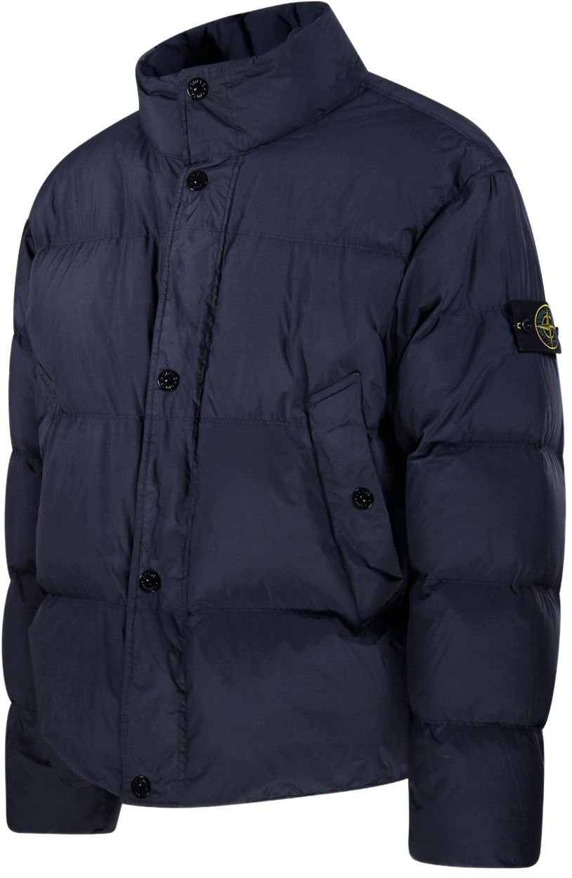 Stone Island Coats Navy Navy
