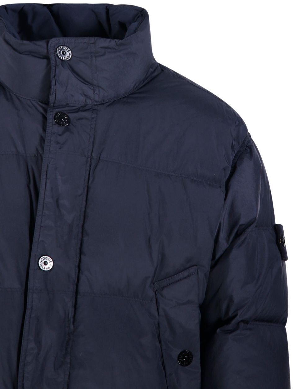 Stone Island Coats Navy Navy