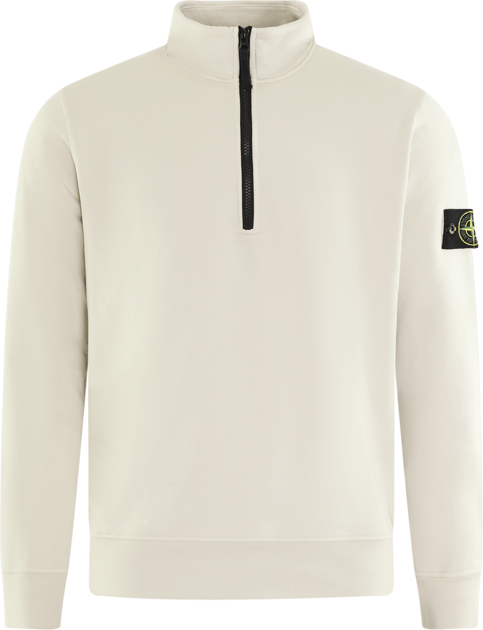 Stone Island Heren Half Zip Sweater Beige Beige