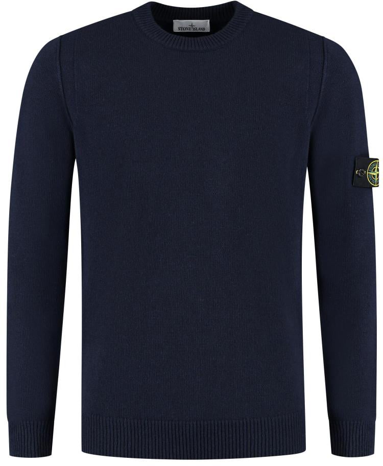 Stone Island Crew Neck Blauw