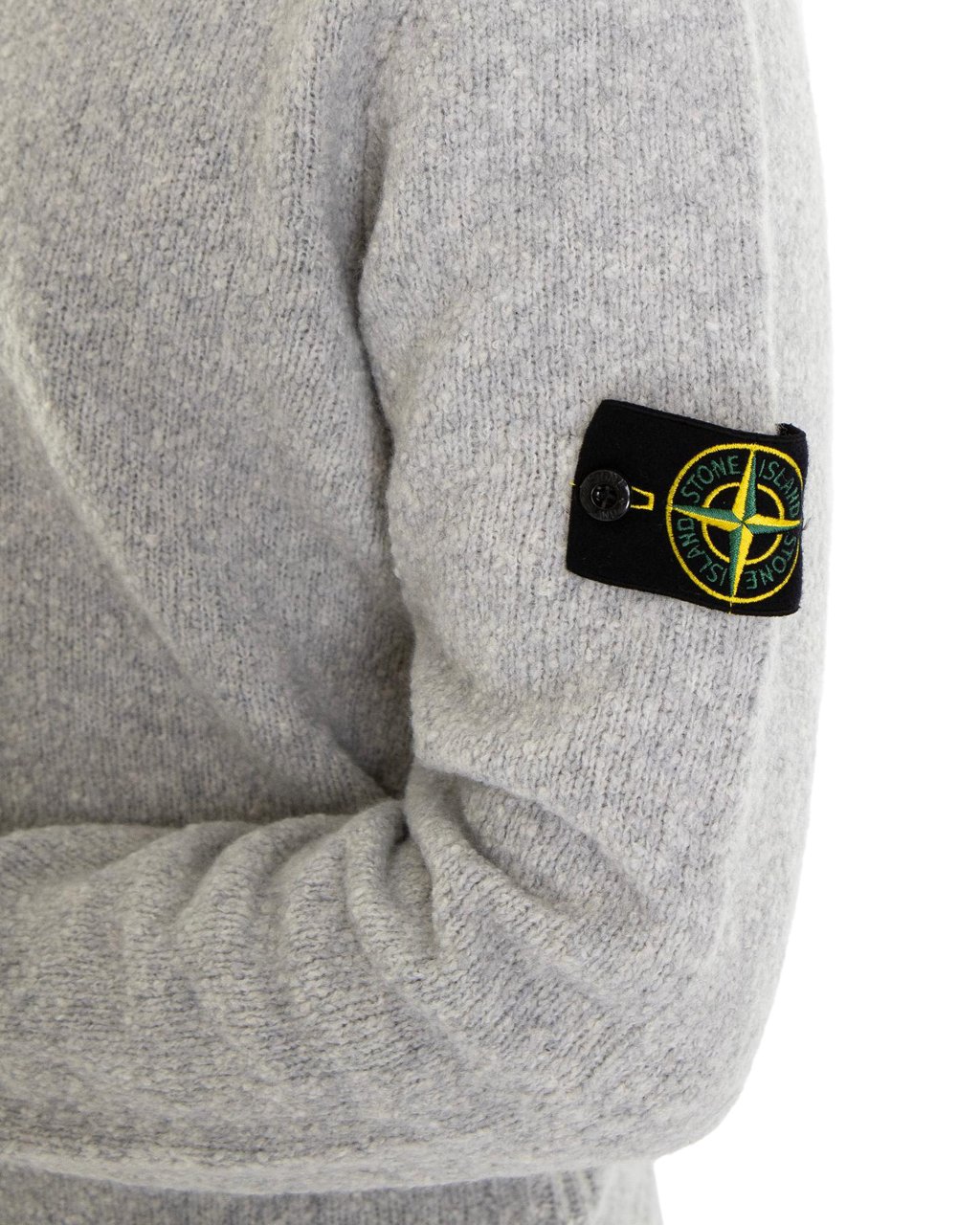 Stone Island Heren Crew Neck Knitted Grijs Grijs