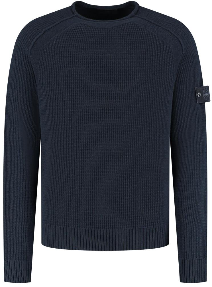 Stone Island Crew Neck Blauw