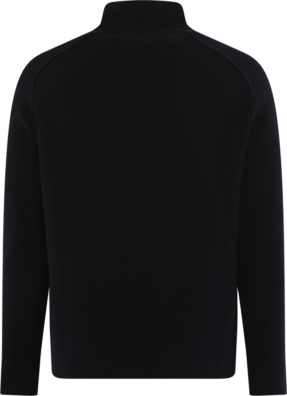 Stone Island Heren Black Logopatch Vest Blauw Blauw