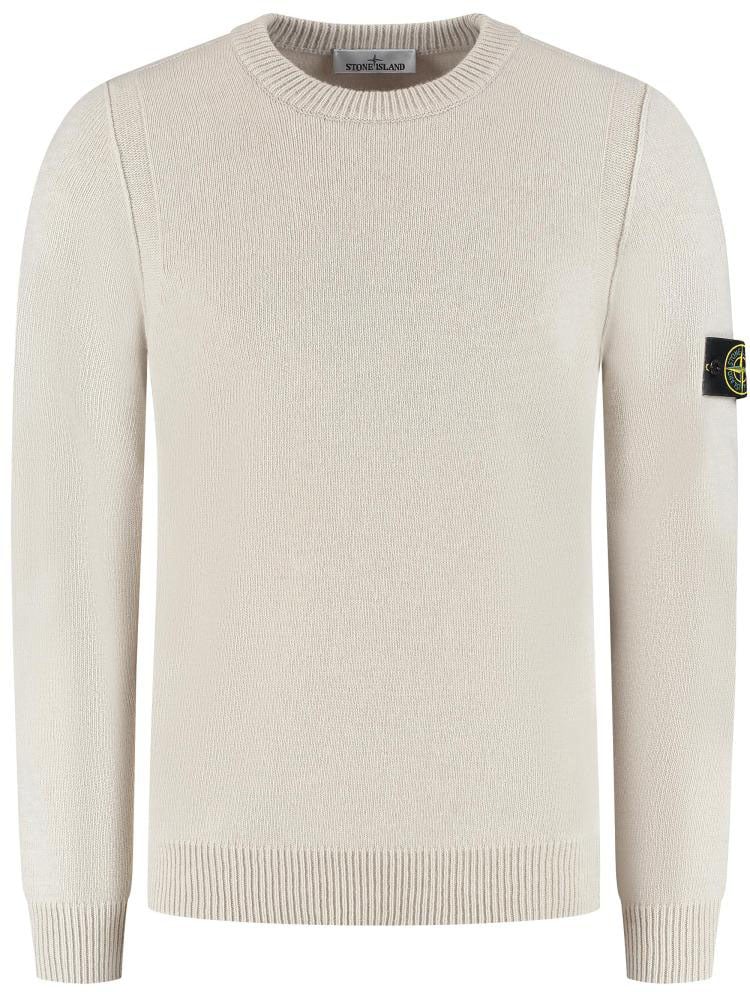 Stone Island Crew Neck Beige