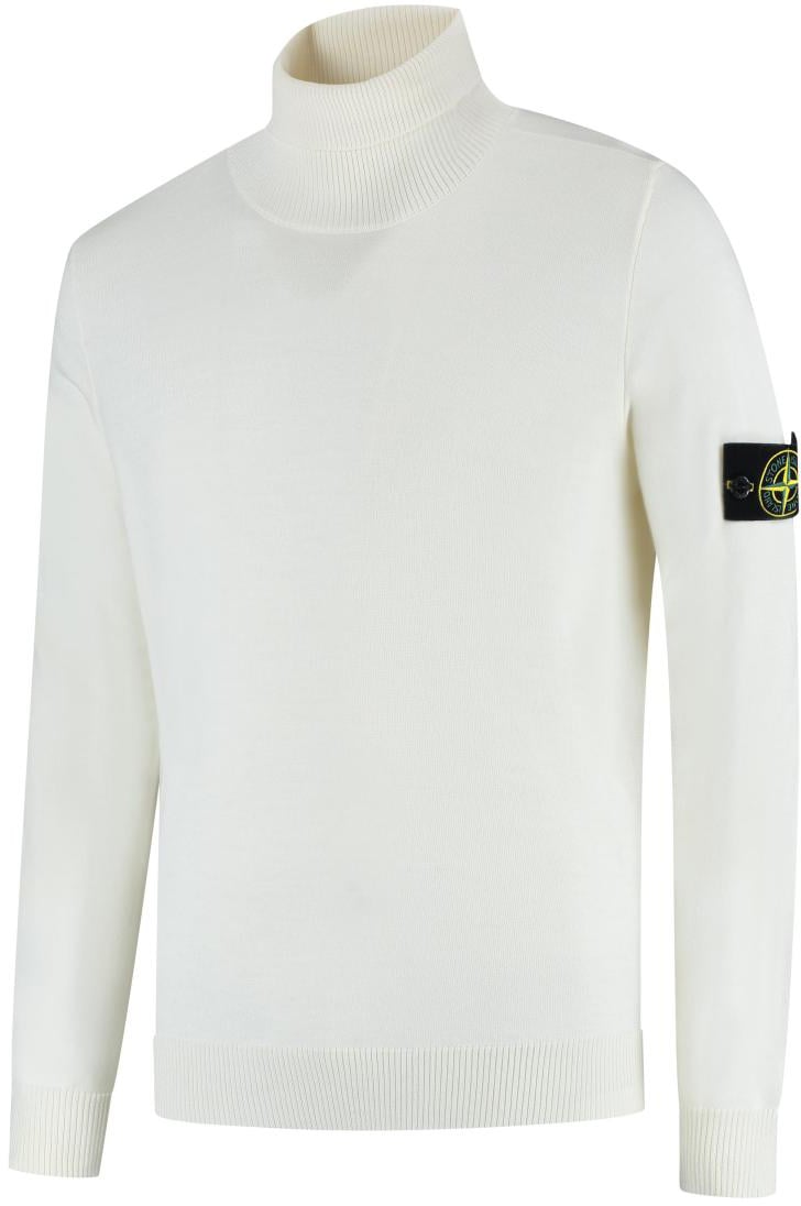Stone Island T-neck Wit