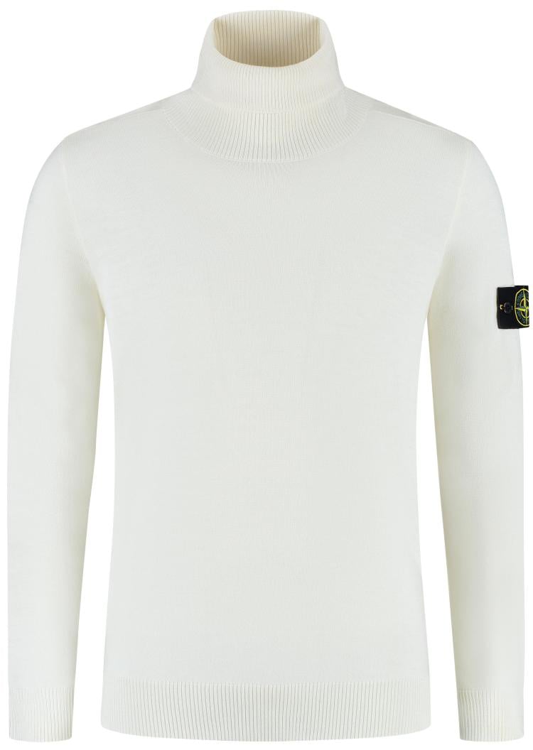 Stone Island T-neck Wit