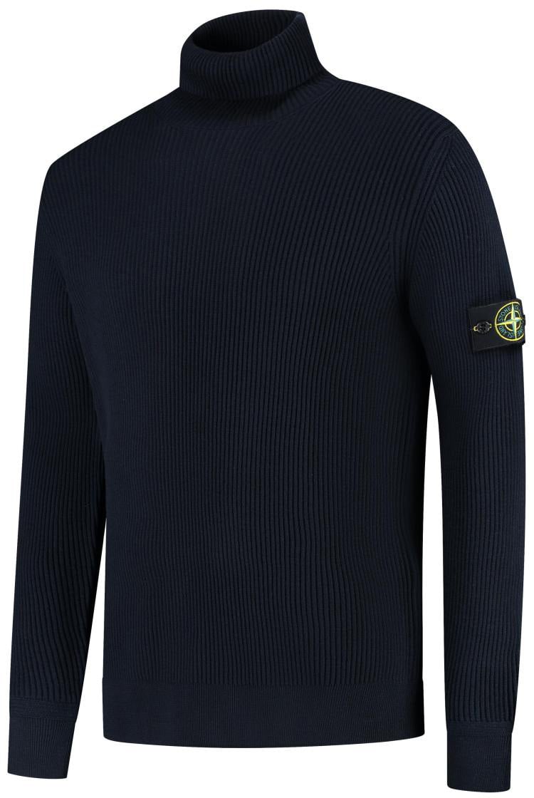 Stone Island T-neck Blauw