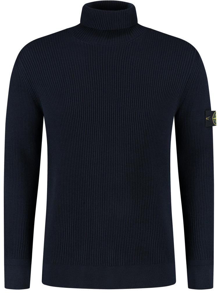 Stone Island T-neck Blauw