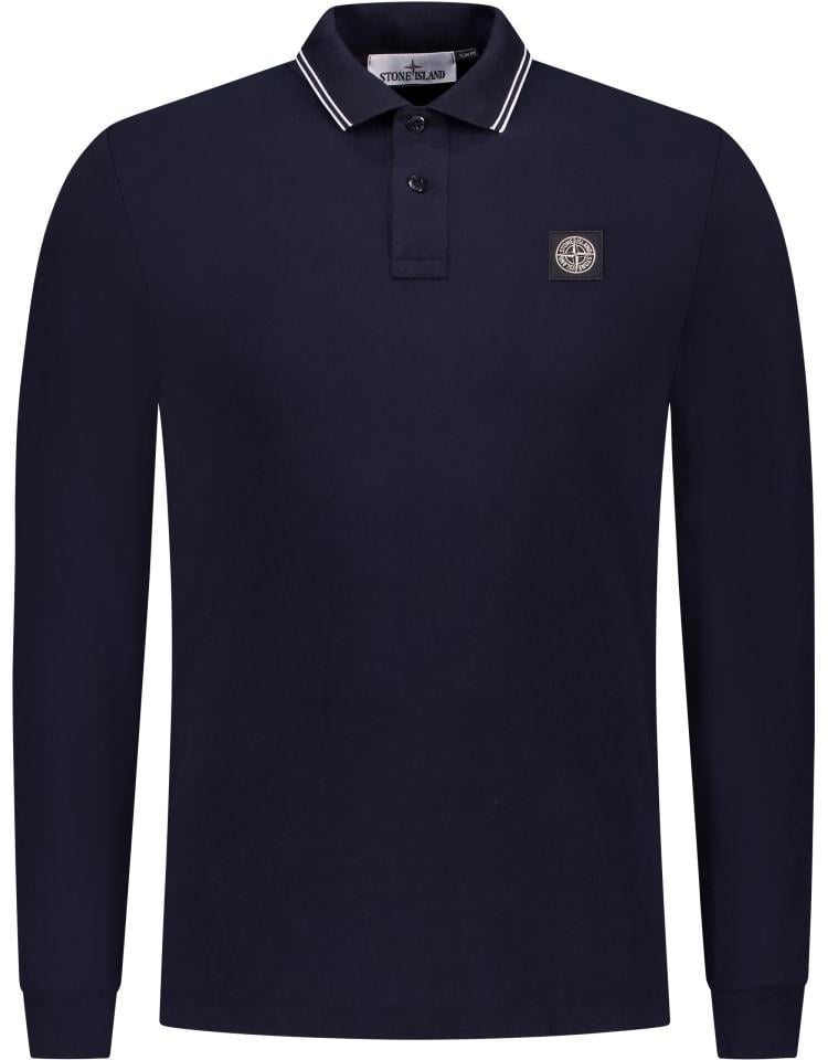 Stone Island Ls Polo Blauw