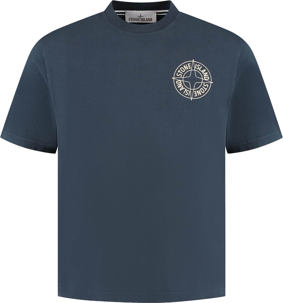 Stone Island Ss T-shirt Blauw