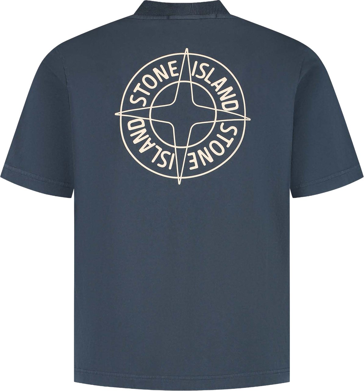 Stone Island Ss T-shirt Blauw