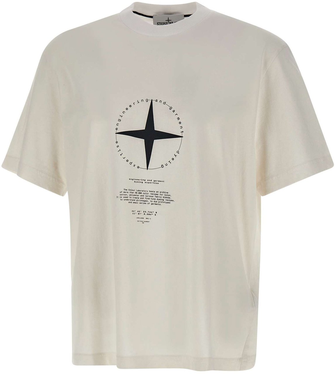 Stone Island T-Shirts And Polos White Wit