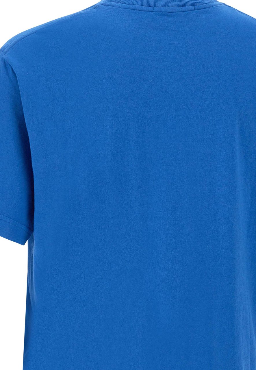 Stone Island T-Shirts And Polos Blue Blauw