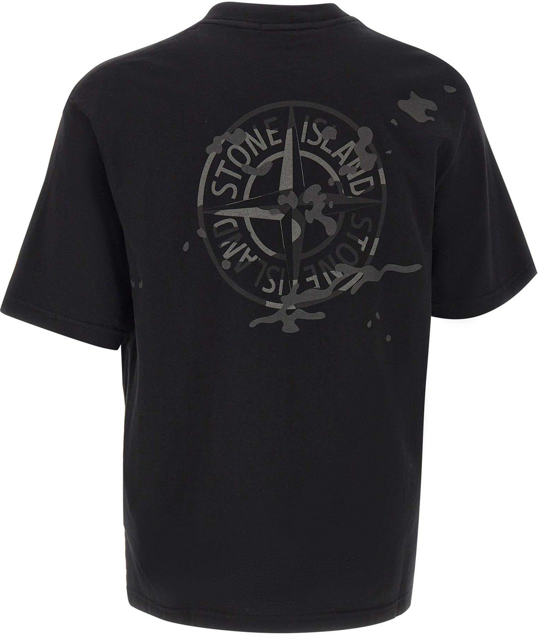 Stone Island T-Shirts And Polos Black Zwart