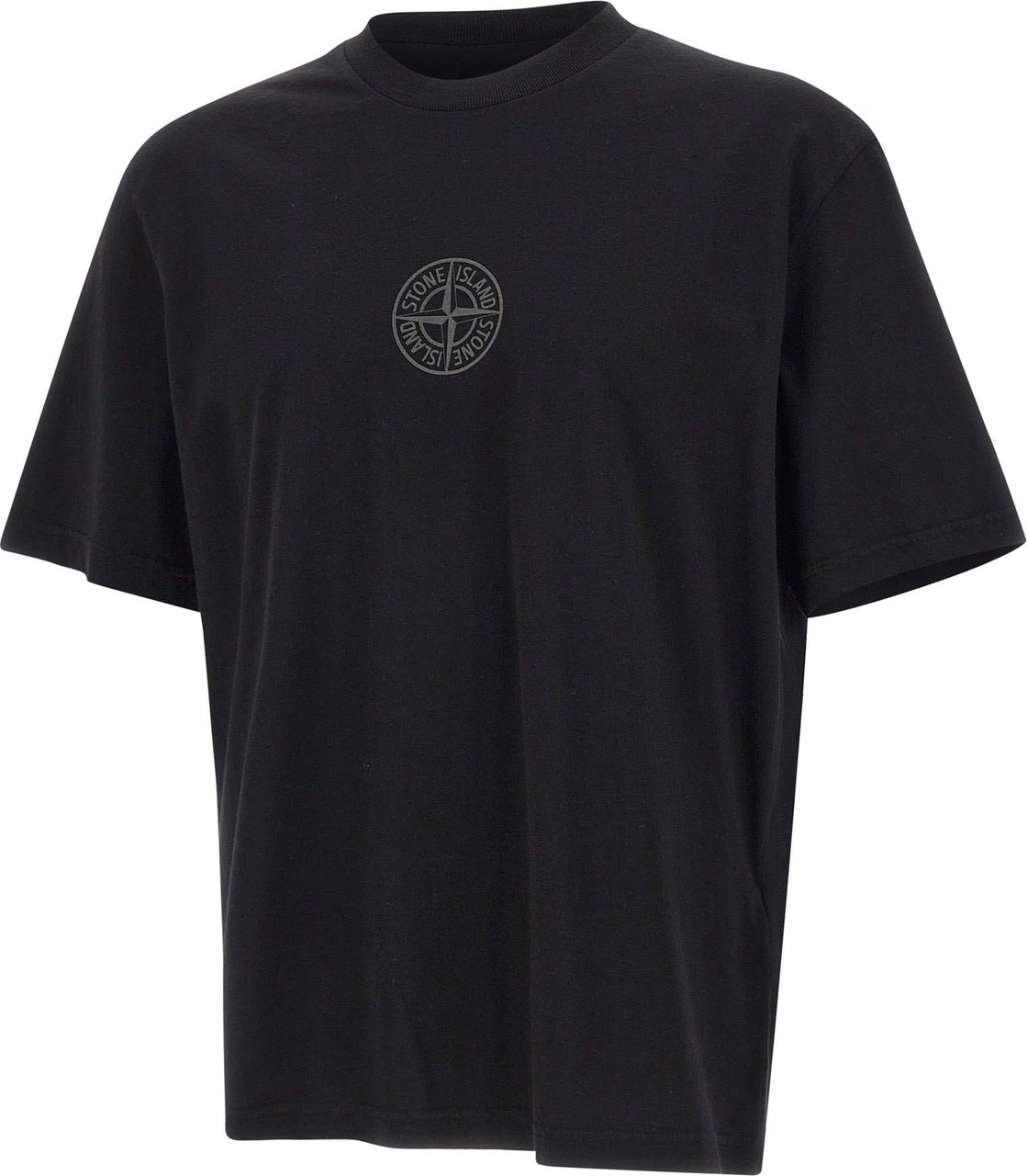 Stone Island T-Shirts And Polos Black Zwart