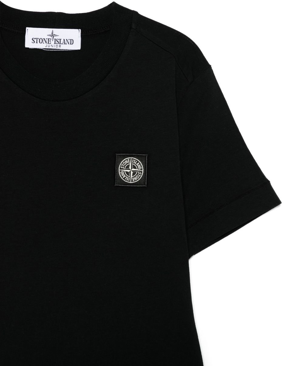 Stone Island T-Shirts And Polos Black Zwart
