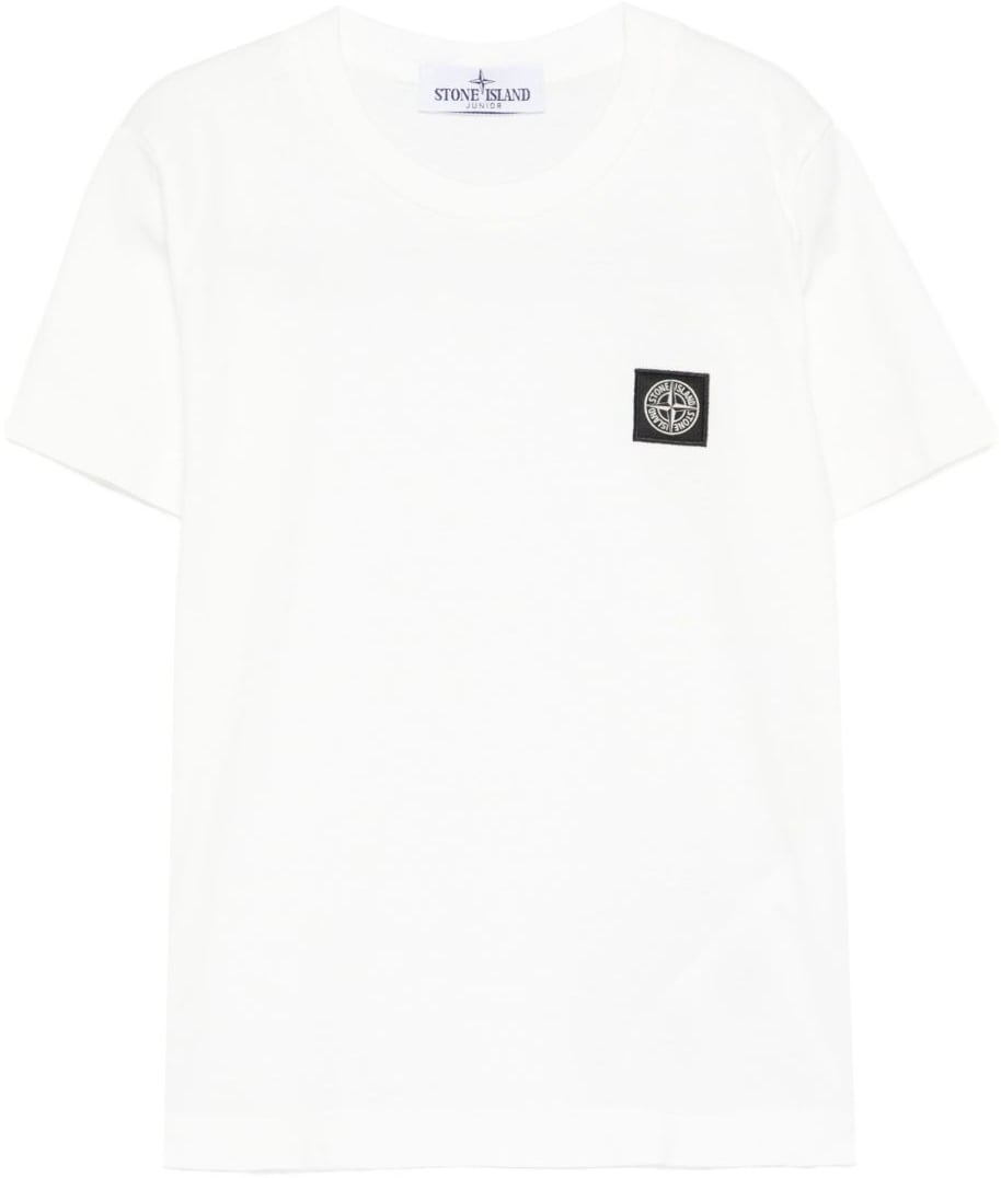Stone Island T-Shirts And Polos White Wit