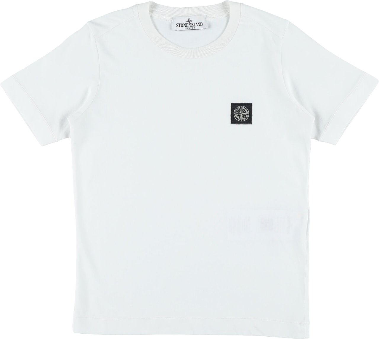 Stone Island Tee Basic L/S Bianco Wit