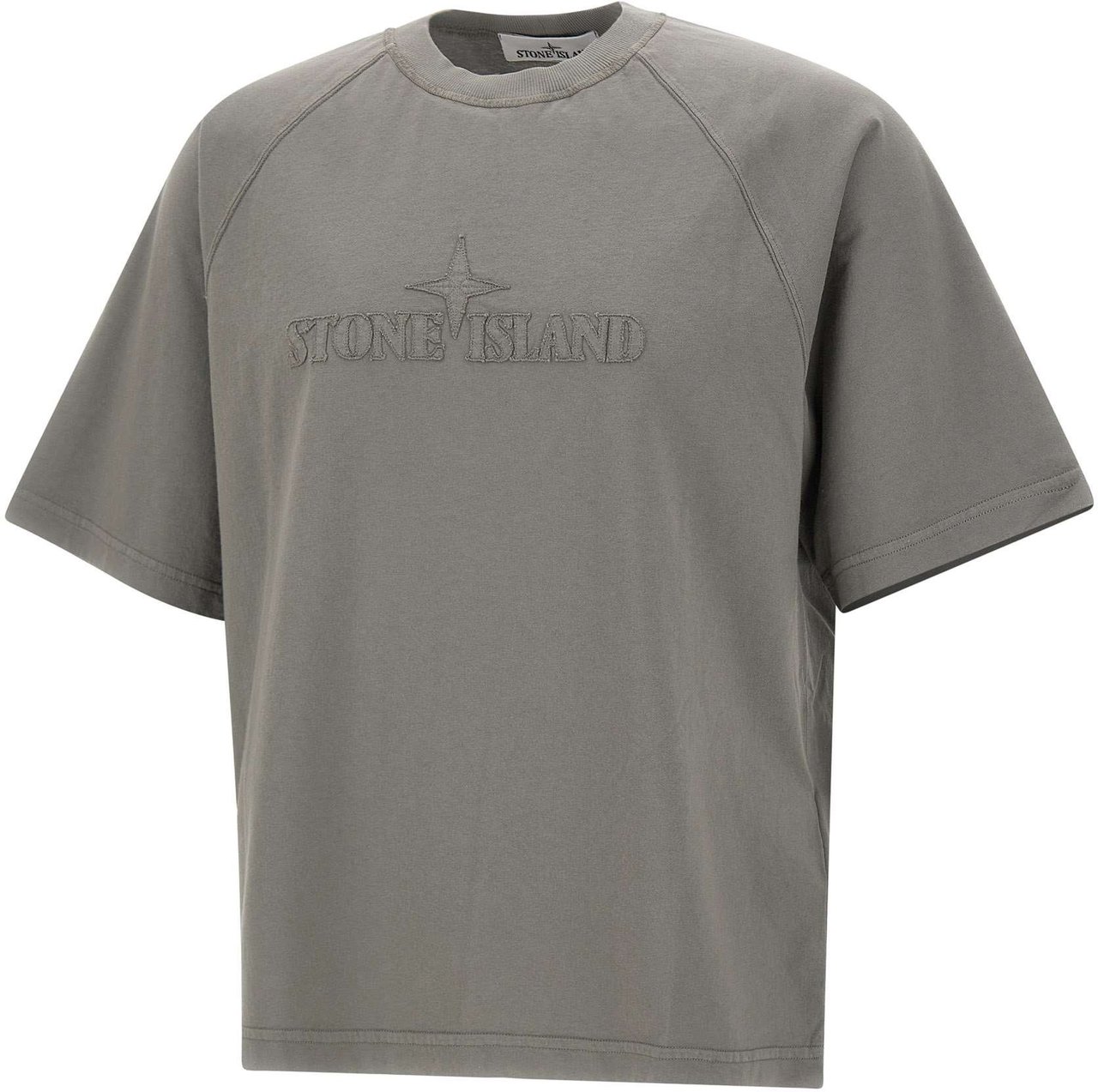 Stone Island T-Shirts And Polos Grey Grijs