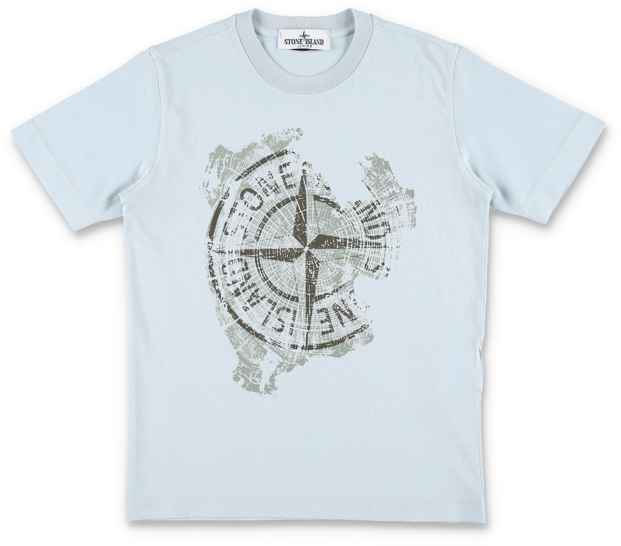 Stone Island Tee Bussola Blu Blauw