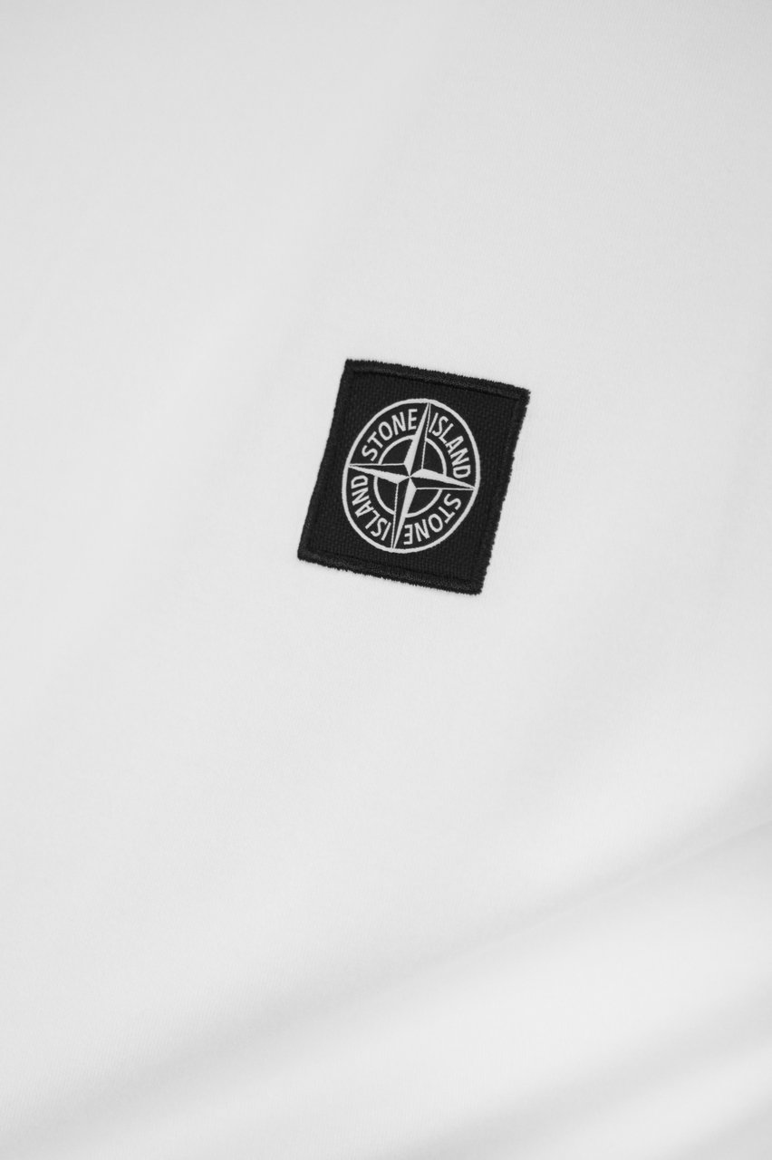 Stone Island T-Shirts And Polos White Wit