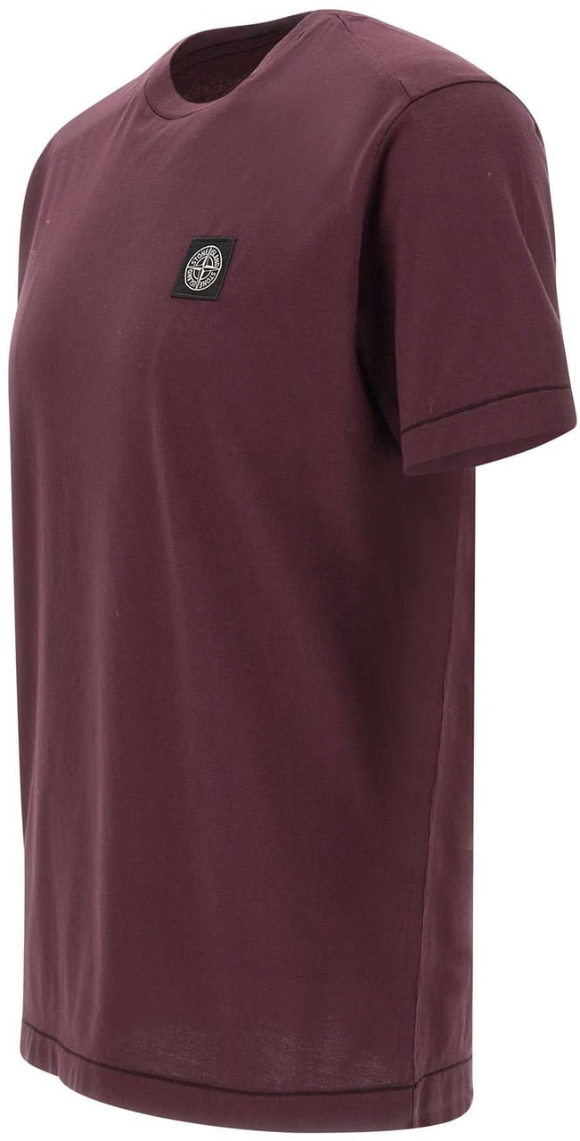 Stone Island T-Shirts And Polos Purple Paars