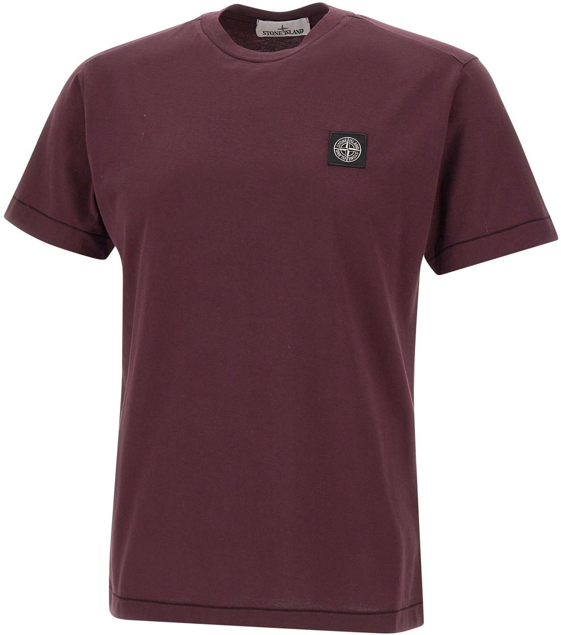 Stone Island T-Shirts And Polos Purple Paars