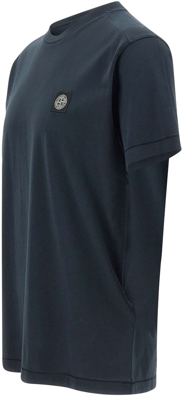 Stone Island T-Shirts And Polos Blue Blauw