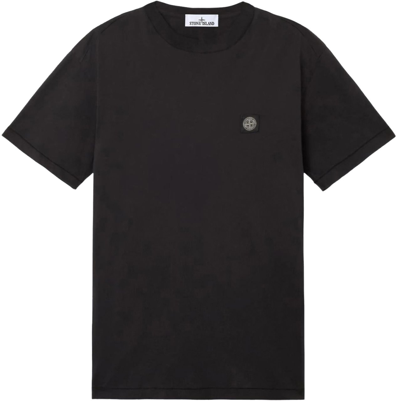 Stone Island Heren Ss T-Shirt Zwart