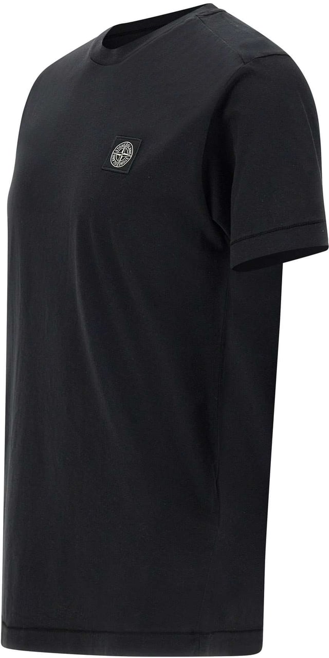 Stone Island T-Shirts And Polos Black Zwart