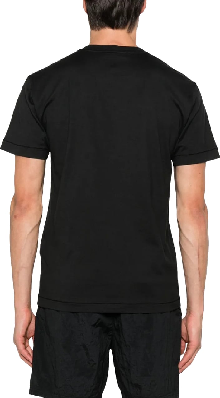 Stone Island T-Shirts And Polos Black Zwart
