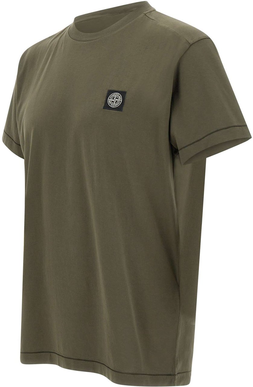 Stone Island T-Shirts And Polos Green Groen