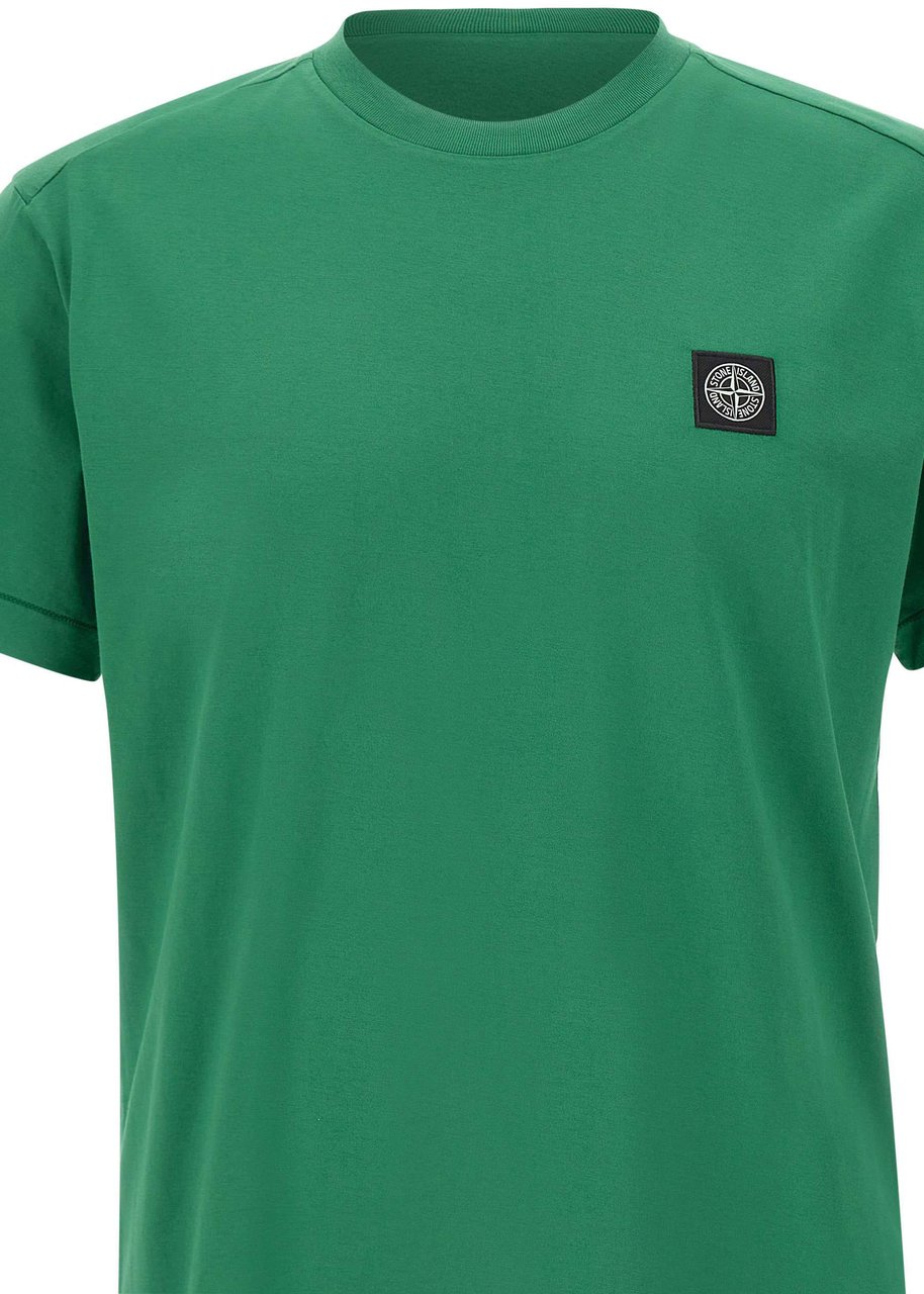 Stone Island T-Shirts And Polos Green Groen