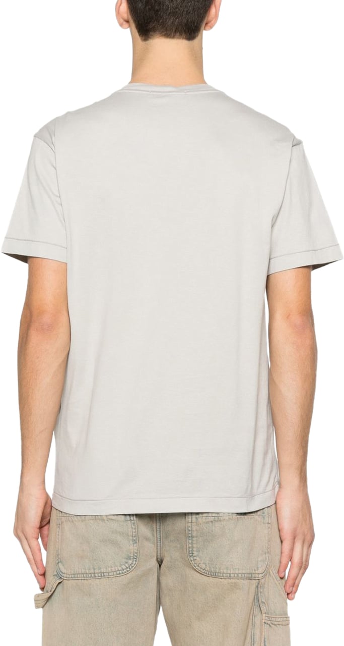 Stone Island T-Shirts And Polos Grey Grijs