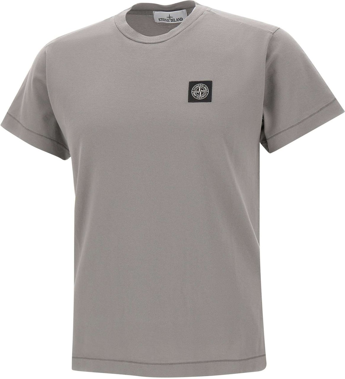 Stone Island T-Shirts And Polos Grey Grijs