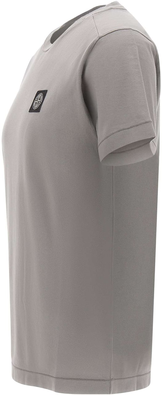 Stone Island T-Shirts And Polos Grey Grijs