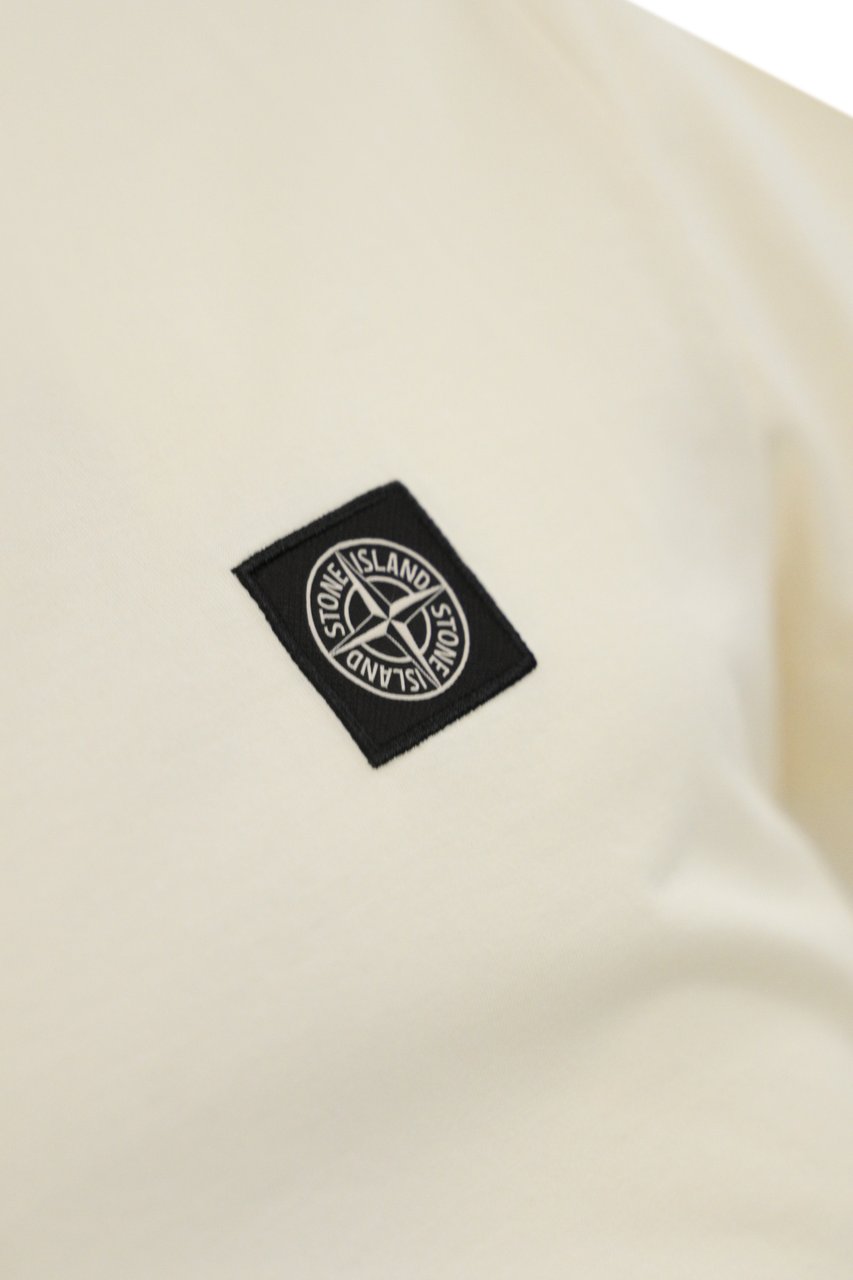 Stone Island T-Shirts And Polos White Wit