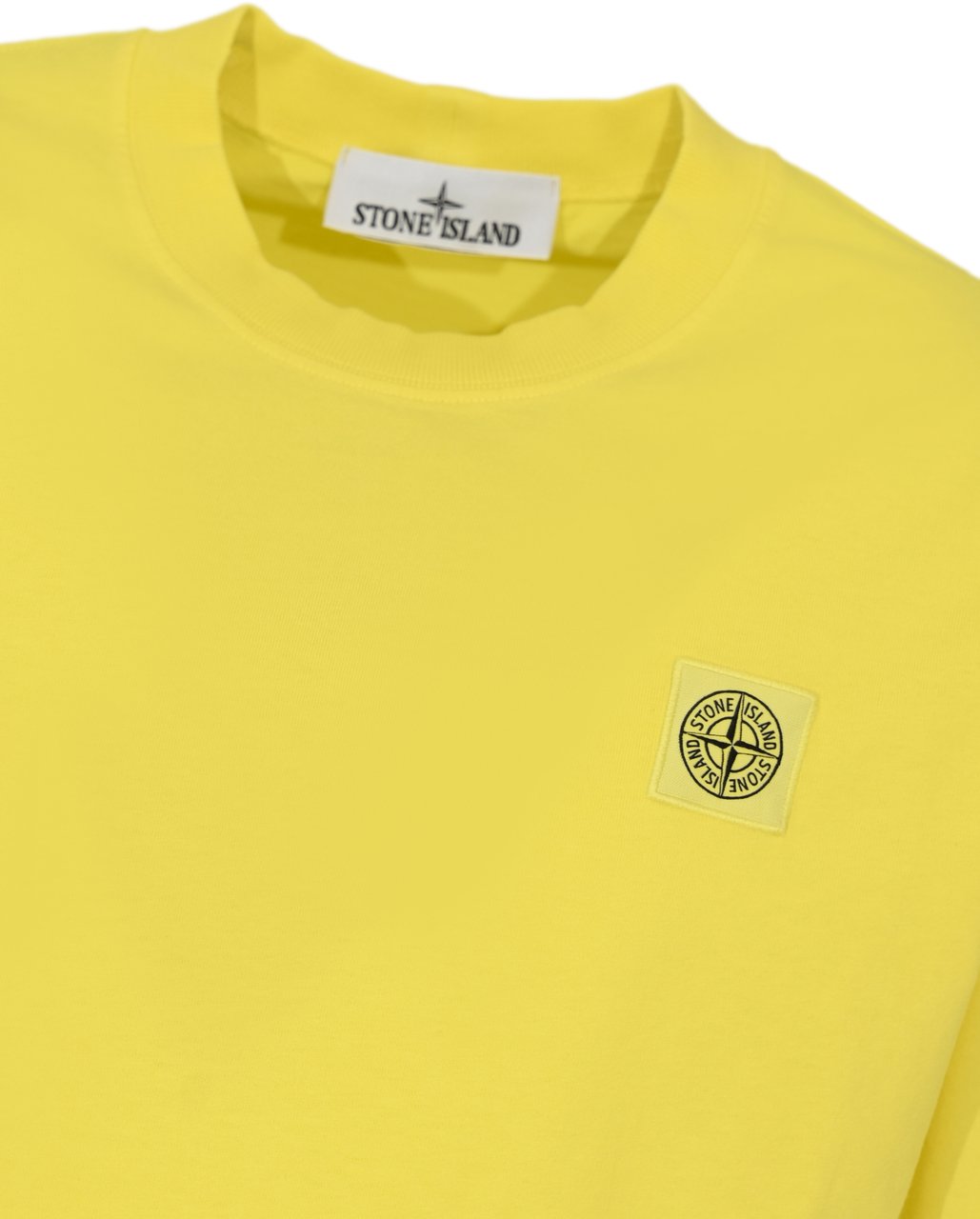 Stone Island T-Shirts And Polos Yellow Geel