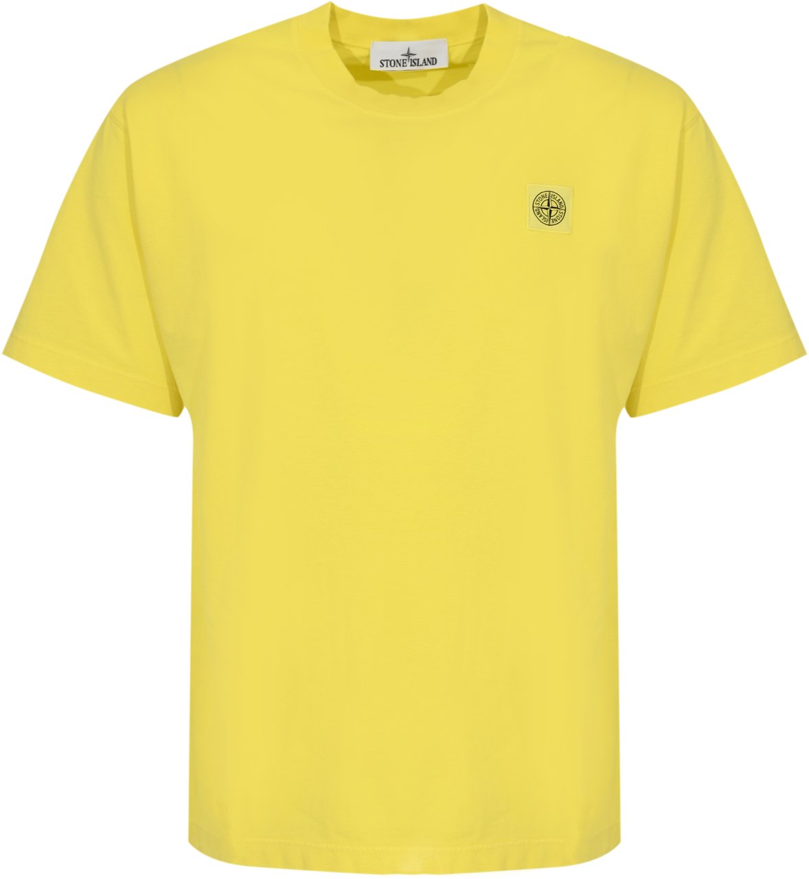 Stone Island T-Shirts And Polos Yellow Geel