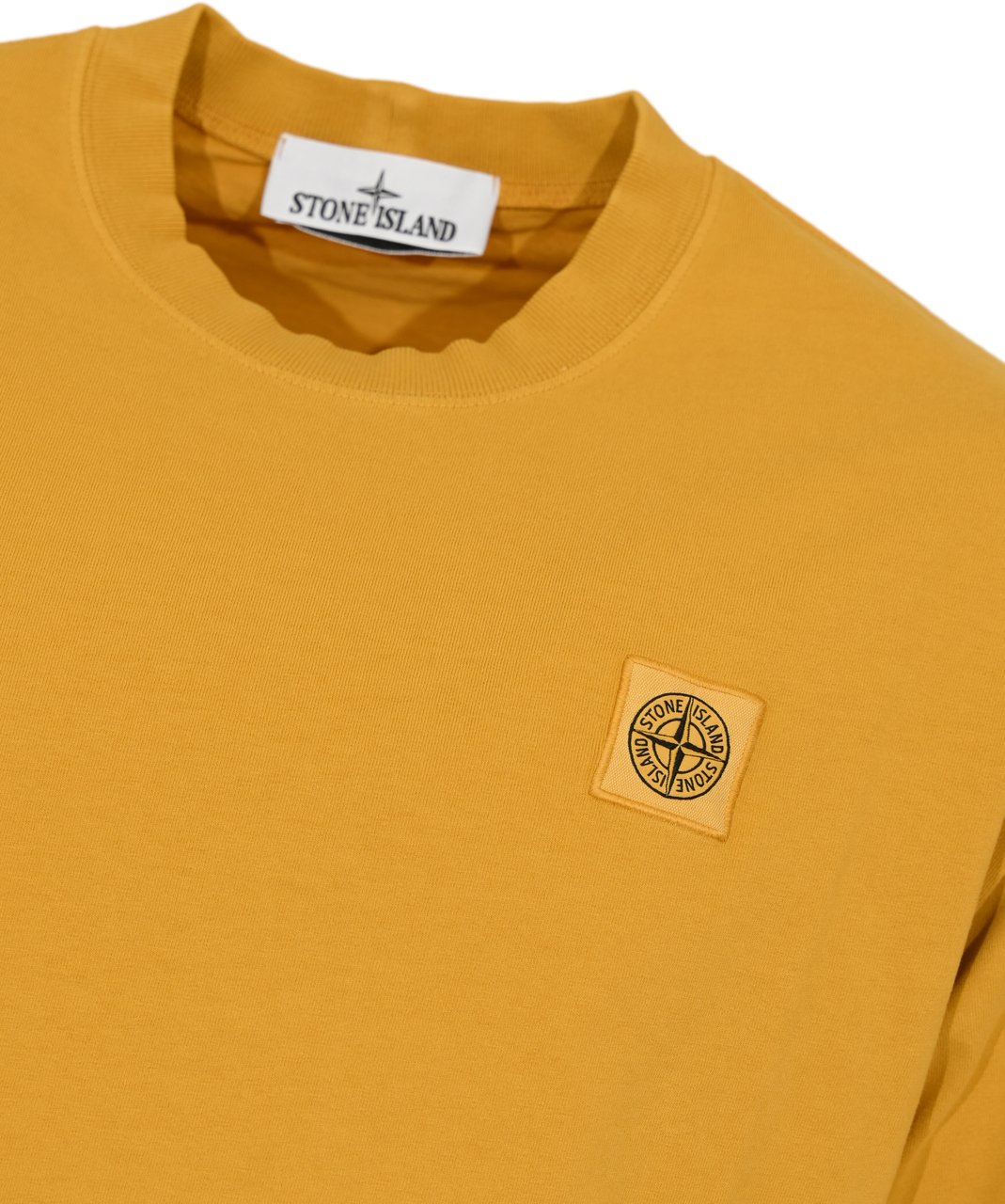 Stone Island T-Shirts And Polos Mustard Geel