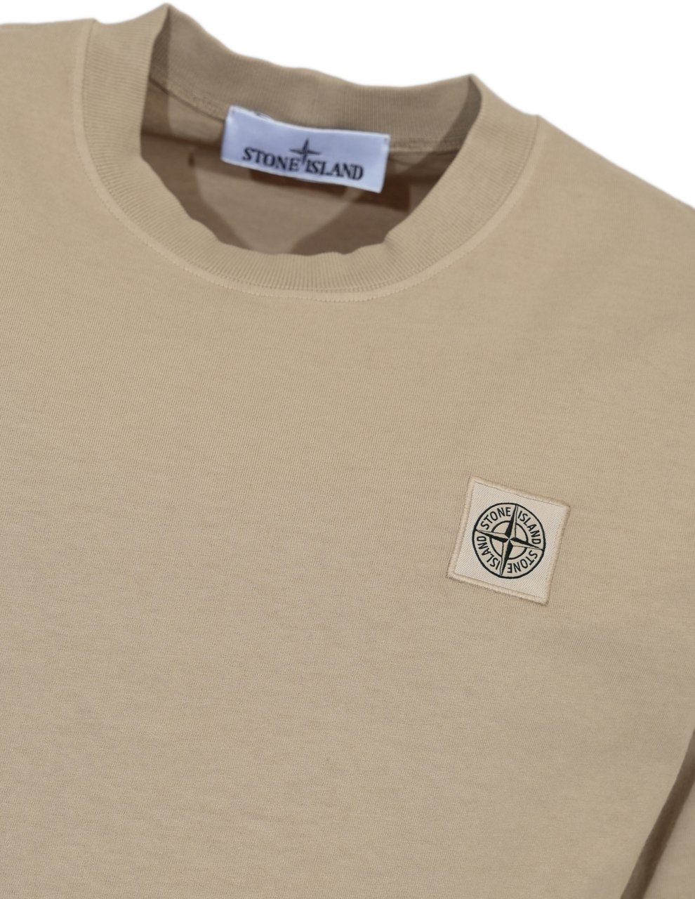 Stone Island T-Shirts And Polos Desert Bruin