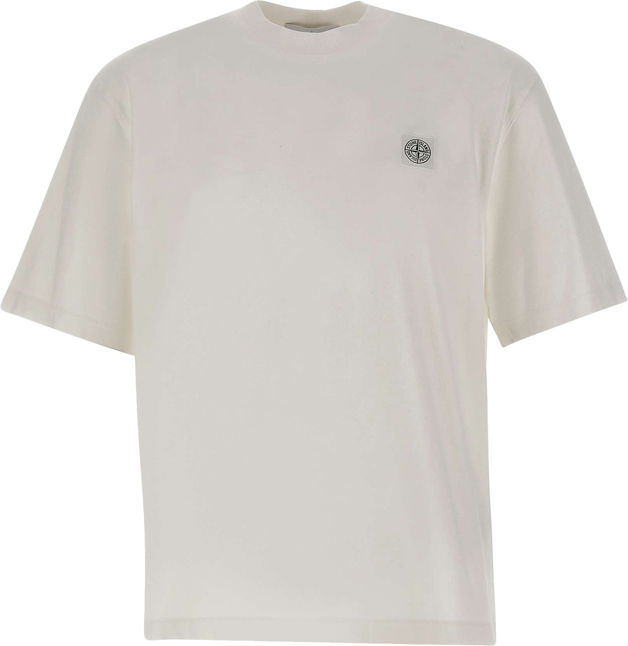 Stone Island T-Shirts And Polos White Wit