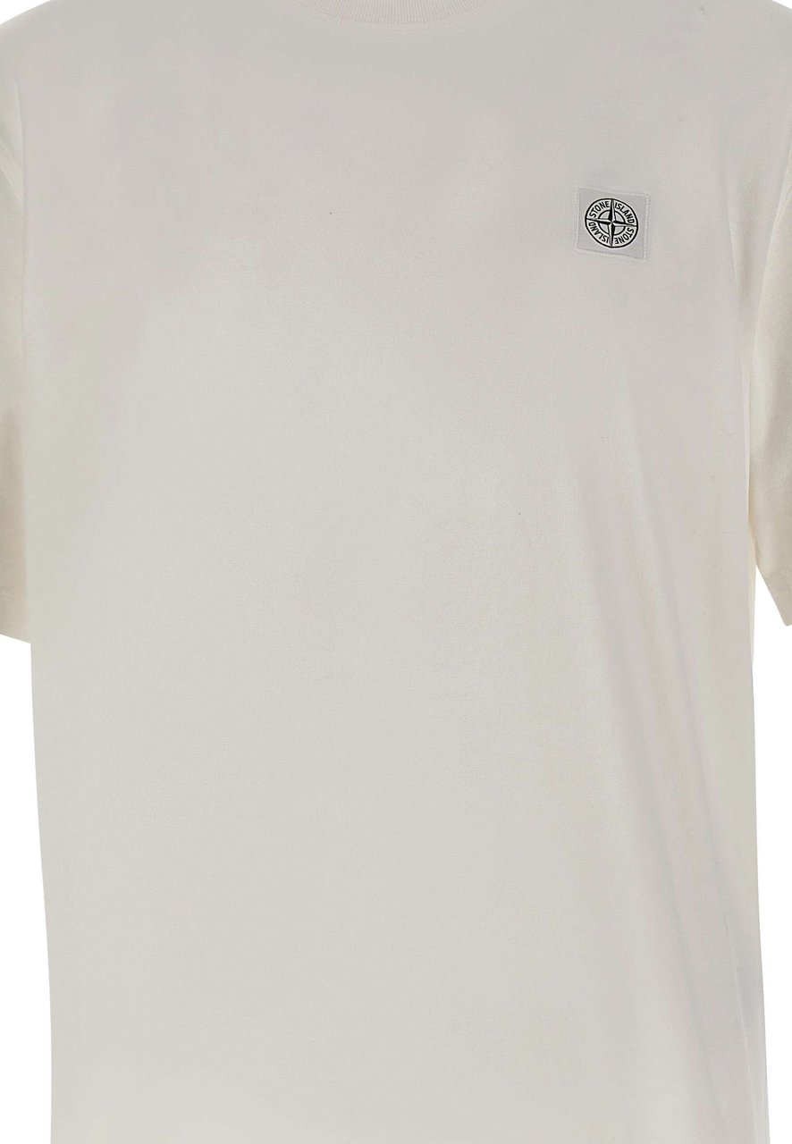 Stone Island T-Shirts And Polos White Wit